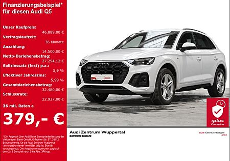 Audi Q5 40 TDI S-LINE KAMERA LEDER DAB VIRTUAL GARANTIE GRA BLUETHOOTH VZE