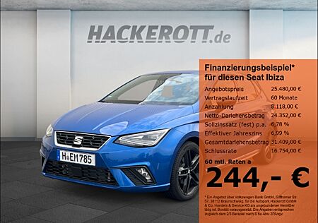 Seat Ibiza PRO BLACK EDITION 1.0 TSI 81 KW (110 PS) 7-Gang-DSG Navi Kessy Rückfahrk.