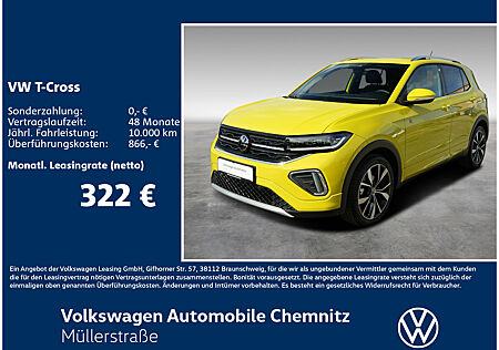 VW T-Cross R-Line 1.5l TSI DSG *AHK*Beats*WiRä*RFK*