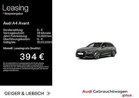 Audi A4 Avant 45 TFSI quattro S-LINE*LED*AHK*OPTIK-PAKET*PANO*LEDER*NAVI