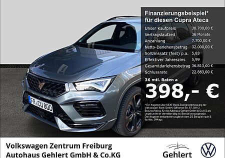 Cupra Ateca 1.5 TSI AHK-klappbar Navi digitales Cockpit Soundsystem 360 Kamera LED Sperrdiff.