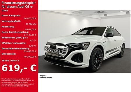 Audi Q8 e-tron Sportback 50 S-Line quattro OptikSchwarzPlusB&O+PANO