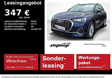 Audi Q3 S line 35 TDI quattro KAMERA+NAVI+VC+Alu-18`