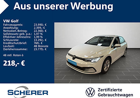 VW Golf Life 1.5 TSI Led,Navi,App-Connect