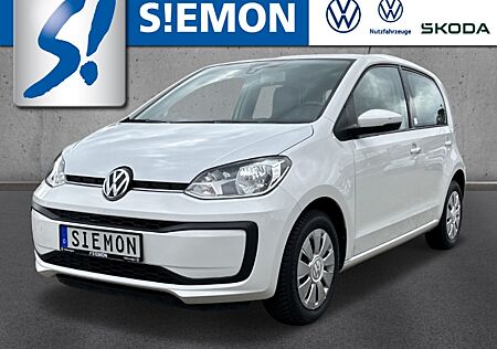 VW Up ! move BMT Start-Stopp 1.0 Rückfahrkam. Notbremsass. Temp PDC Kollisionswarner