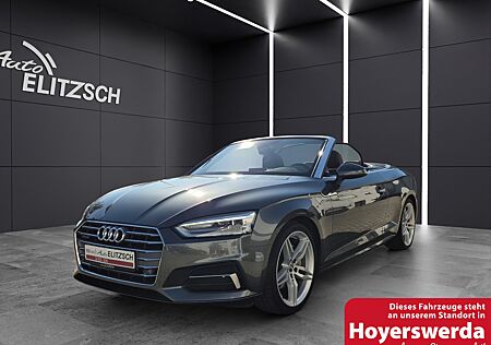 Audi A5 Cabriolet 40 TDI Q sport S-tronic Xenon Navi Leder RFK SH 19"