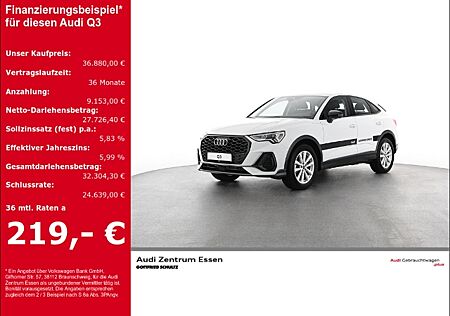 Audi Q3 Sportback 35 TFSI S-TRONIC LED NAV PLUS PDC MUFU FSE