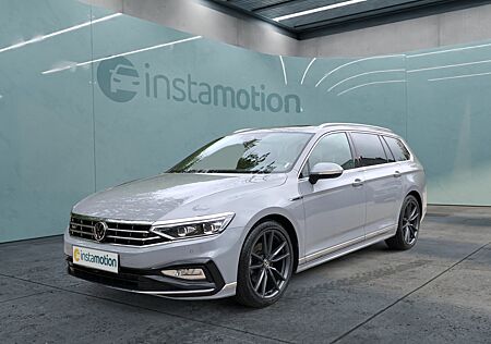 VW Passat Variant 2.0 TDI DSG R-Line LEDER IQ.LIGHT PANO HEAD-UP AHK 360 KAMERA ACC NAVI 19 CONNECT DAB