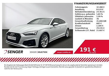 Audi A5 Sportback S line 35 TFSI MMI LED AHK Optik-P.