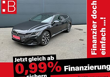 VW Arteon Shooting Brake 2.0 TDI DSG 4Mo. R-Line NAVI-PRO PANO STANDHZG AHK HEADUP HK-SOUND DCC 19 ACC KAMERA PARKLENK