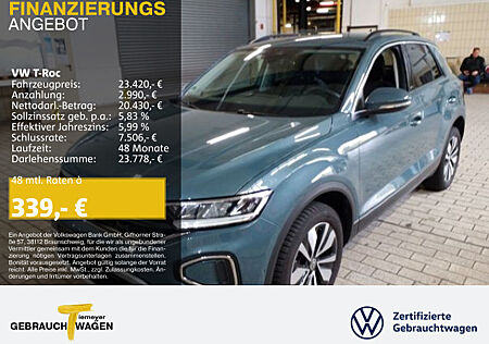 VW T-Roc 1.0 TSI MOVE NAVI KAMERA LED SITZHZ