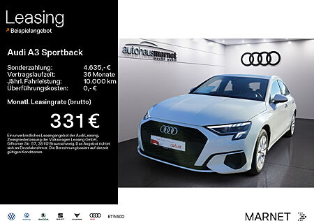 Audi A3 Sportback 40 TFSI e*Navi*LED*Einparkhilfe* Connect*Virtual Cockpit*Sitzheizung