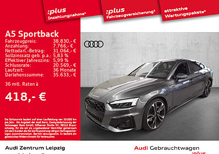 Audi A5 Sportback 45 TFS qu. S line *Matrix*HuD*B&O*