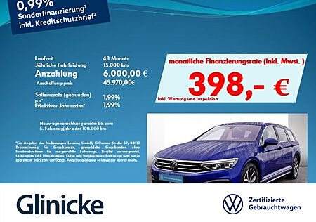 VW Passat Variant 2.0 TDI Elegance R-Line 4Motion Standh AHK Kamera Navi SiHz DSG