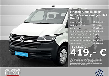 VW T6 Kombi T6.1 Kombi 2,0 l TDI SCR 110 kW Getriebe: 7-Gang-Doppelkupplungsgetriebe LED DAB