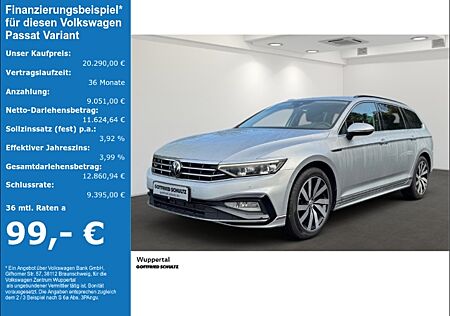 VW Passat Variant 2.0 TDI R-Line LED NAVI AHK KAMERA SHZ PDC LM ZV