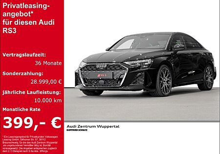 Audi RS3 Limousine HUD AD Panorama Navi Leder Cockpit Soundsystem B & O Massagesitze