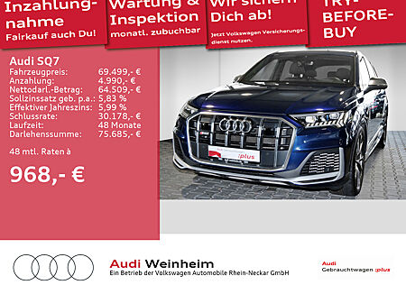 Audi SQ7 40 TFSI quattro 7-Sitze AHK Standheizung Navi Kamera Matrix LED uvm