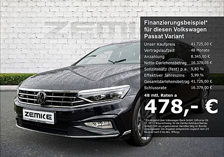 VW Passat Variant Elegance 1.5 TSI DSG R-line Sportpaket Navi Leder digitales Cockpit Massagesitze