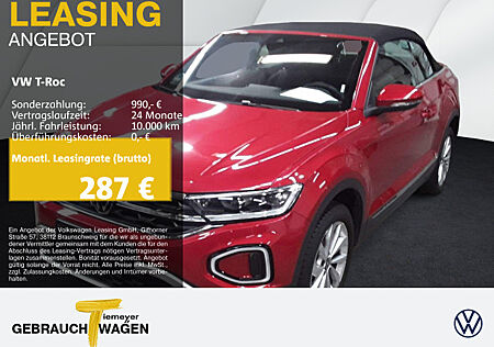 VW T-Roc Cabrio 1.0 TSI STYLE LM17 NAVI KAMERA VIRTUAL