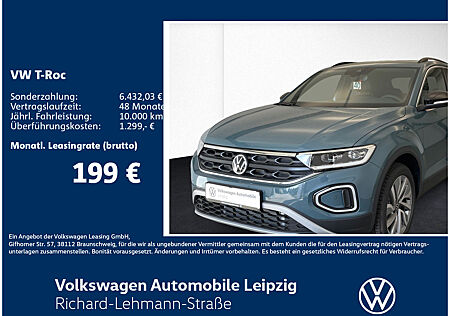 VW T-Roc GOAL 1.5 l TSI 110 kW DSG*AHK*NAVI*LED*RFK