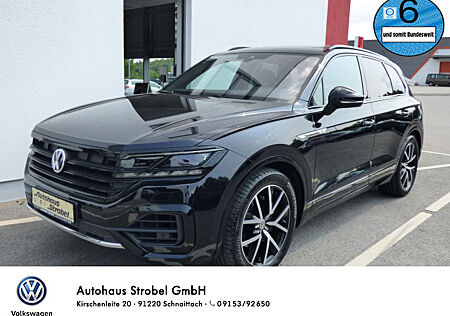 VW Touareg 3.0 V6 TDI DSG 4M "BLACK STYLE" R-Line Luft Leder Pano LED-Matrix Kamera