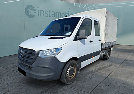 Mercedes-Benz Sprinter 314 CDI DoKa Pritsche STHZG+MBUX+Klima