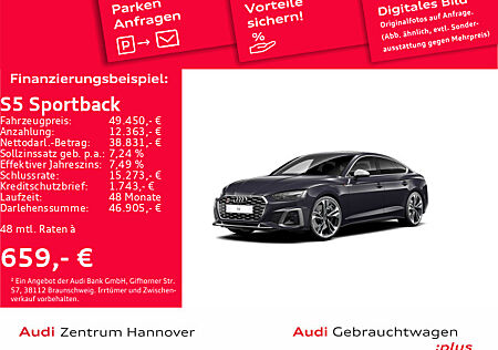 Audi S5 Sportback 3.0 TDI quattro Standh. virtual Kamera DAB Navi