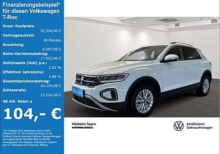 VW T-Roc 1.0 TSI Life LED Sitzheizung APP-Connect