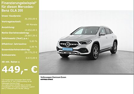 Mercedes-Benz GLA 200 Progressive AHK Pano LED Navi Leder