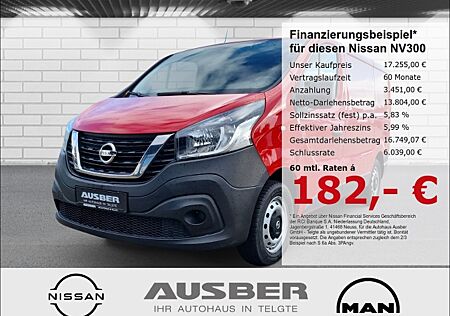 Nissan NV300 Kastenwagen L1H1 2,7t AHK abnehmb. 2,0to LRB-Holz Innenverkl. halbhoch Ganzjahresreifen