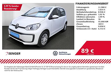 VW Up ! 1.0 MPI Move Klima Rear View Bluetooth