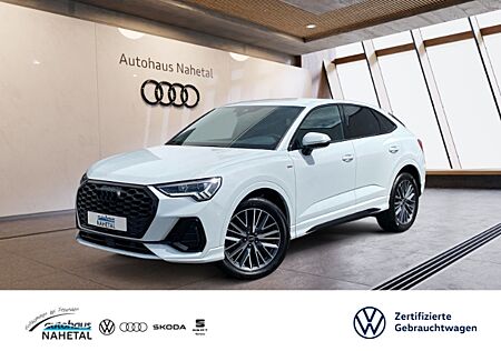 Audi Q3 Sportback 35 TFSI S line LED NAVI+ OPTIK SCHWARZ 19'' VIRTUAL KEYLESS RÜFA E-SITZ E-KLAPPE