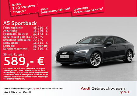 Audi A5 Sportback 40 TFSI qu. S tronic advanced Virtual+/Matrix/Privacy/Navi+/Kamera