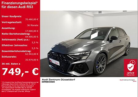 Audi RS3 Sportback 2.5 TFSI quattro performance 1 of 300 MATRIX KAMERA KERAMIK MAGNETIC RIDE