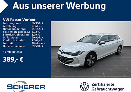 VW Passat Variant 1.5 TSI Business DSG *neues Modell* RearView/AHK/Ambiente/LED uvm.