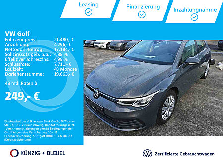 VW Golf Life 1,5 eTSI DSG*Nav*LED*SHZ*PDC