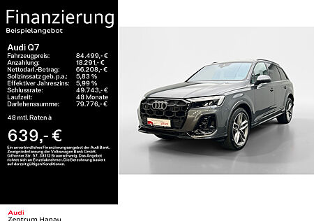 Audi Q7 55 TFSIe quattro S-LINE*MATRIX*LUFT*AHK*PANO*B&O*HUD*NAVI-PLUS*21ZOLL