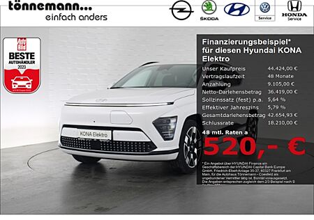 Hyundai Kona Elektro PRIME 65,4 kWh+VOLL LED+NAVI+360 GRAD KAMERA+BOSE SOUNDSYSTEM+SMARTKEY+KLIMASITZ+MASSAGESI