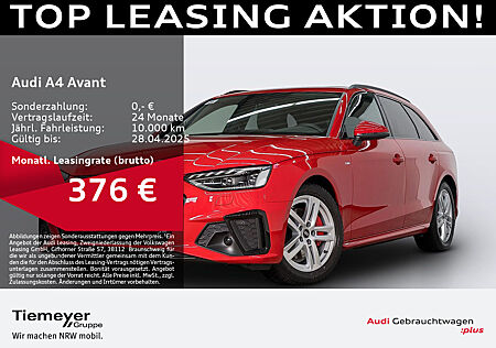 Audi A4 Avant 40 TFSI Q S LINE PANO LM19 MATRIX KAMERA