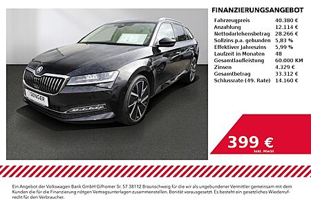 Skoda Superb Combi 2.0TDI Style Navi AHK Standh. LED