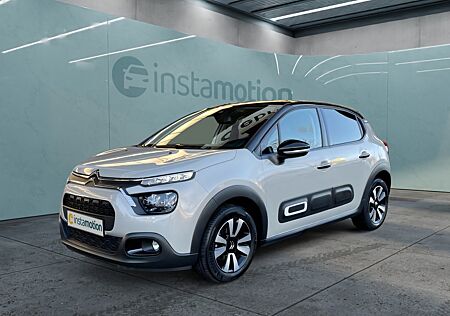 Citroën C3 Shine 1.2 Navi Keyless Sitzhzg. Rückfahrkam. PDC City-Notbremsfunktion LED Klimaautom