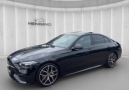 Mercedes-Benz C 300 d AMG Night Pano 360° Burmester DLight 19