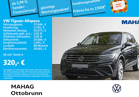 VW Tiguan Allspace 2.0 TDI LIFE 7-Sitzer AHK Navi LED Kamera DSG