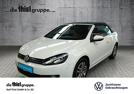 VW Golf VI Cabrio 1.4 TSI 6-Gang Exclusive Xenon+PDC V&H+Sitzheizung+16"