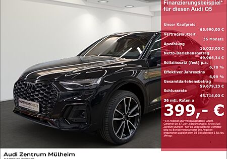 Audi Q5 Sportback 40 TFSI quattro S lineLuftfederung AD AHK-klappbar AHK Panorama Navi Allrad