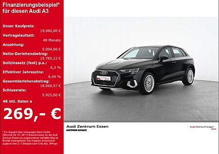 Audi A3 Sportback 40 TFSI e Advanced S-TRONIC LED NAV PLUS MUFU FSE