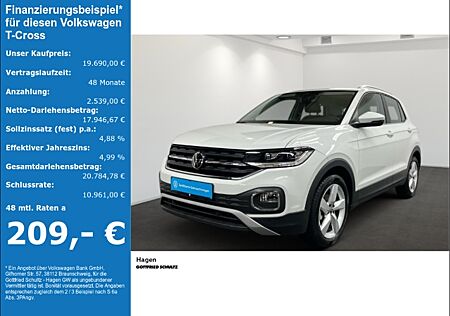 VW T-Cross 1.0 TSI LED FSE SHZ DAB Style