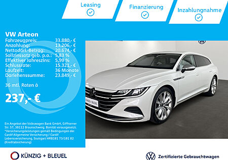 VW Arteon SB Eleg 2,0 lTDI DSG Navi*HuD*Leder*Sound