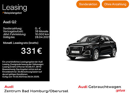 Audi Q2 Advanced 35 TFSI*Navi*Matrix*AHK*PDC*Virtual Cockpit*Sitzheizung